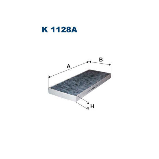 K 1128A - Filter, kupéventilation 
