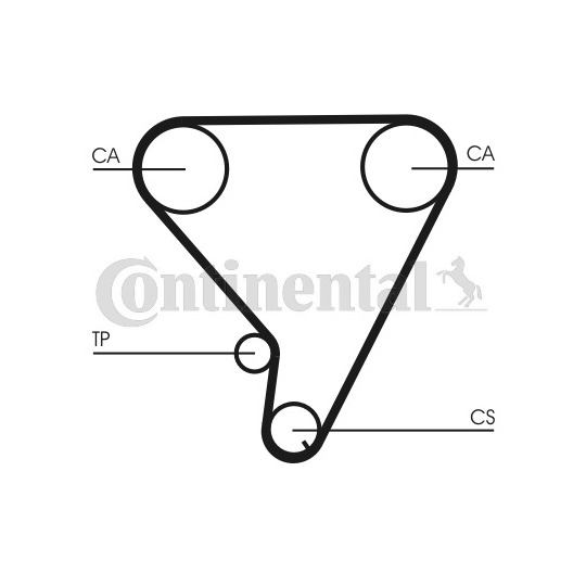 CT1033 - Timing Belt 