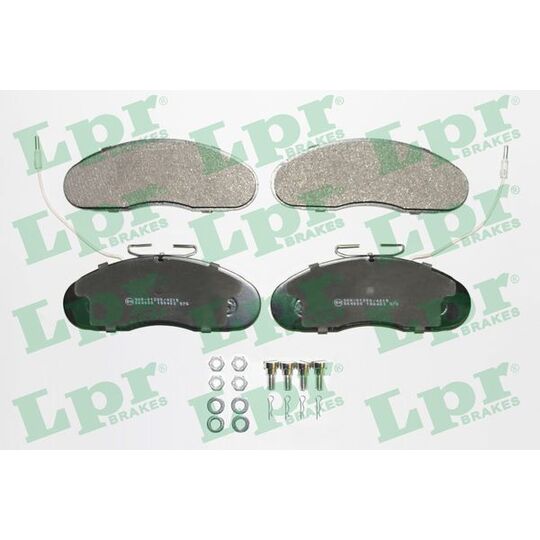 05P976 - Brake Pad Set, disc brake 