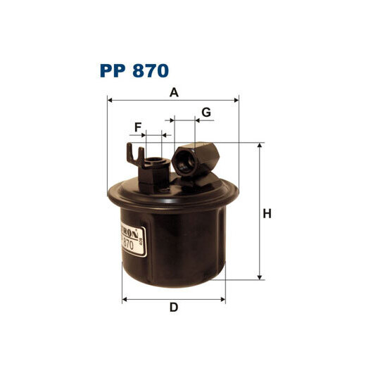 PP 870 - Fuel filter 