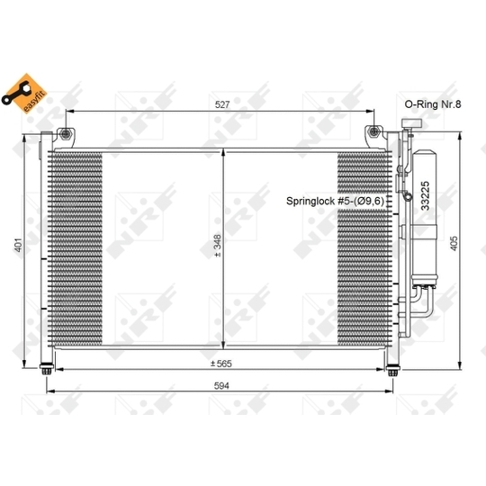 35870 - Condenser, air conditioning 