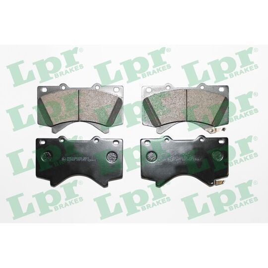 05P1418 - Brake Pad Set, disc brake 