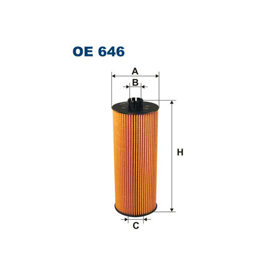 OE 646 - Oil filter 