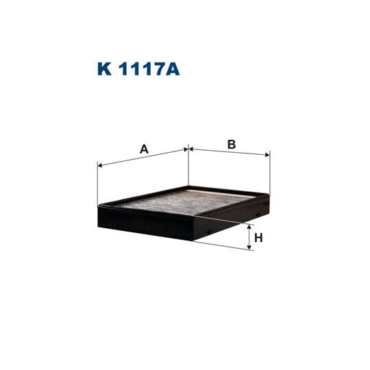 K 1117A - Filter, interior air 