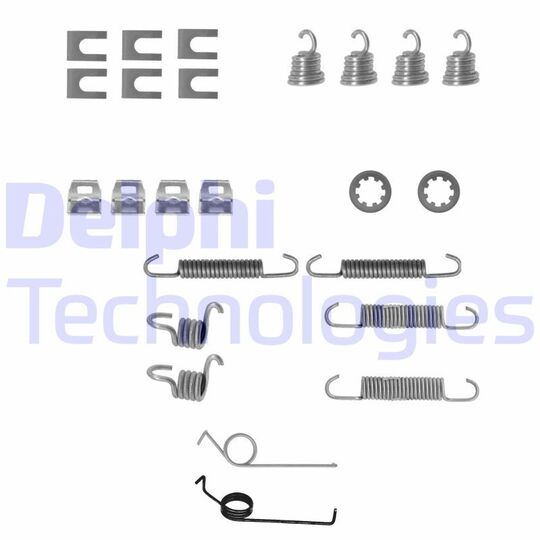 LY1007 - Accessory Kit, brake shoes 