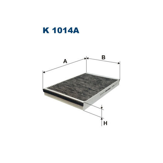 K 1014A - Filter, kupéventilation 