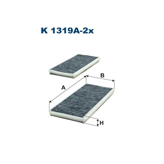 K 1319A-2X - Filter, interior air 