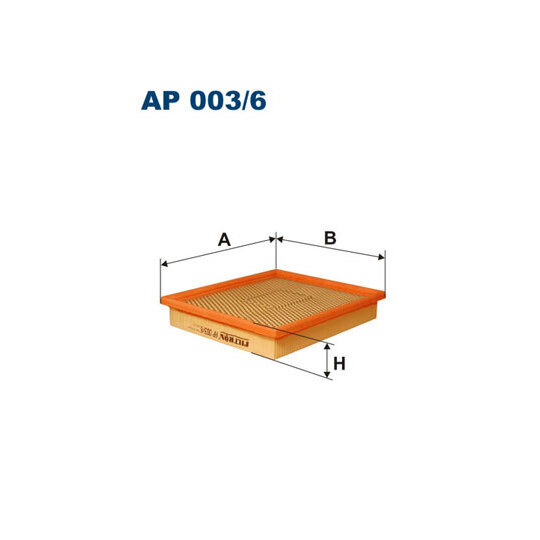 AP 003/6 - Air filter 