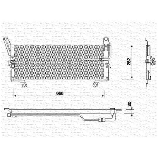 350203113000 - Condenser, air conditioning 