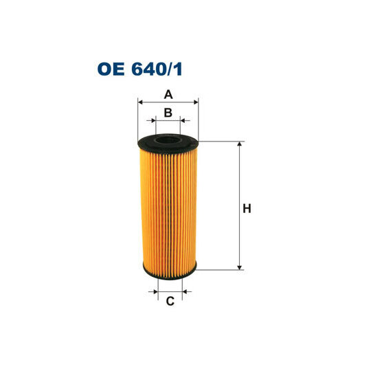 OE 640/1 - Oil filter 
