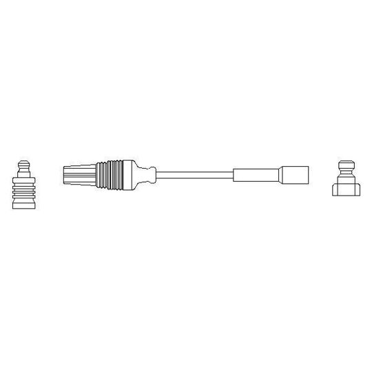 0 986 356 071 - Ignition Cable 