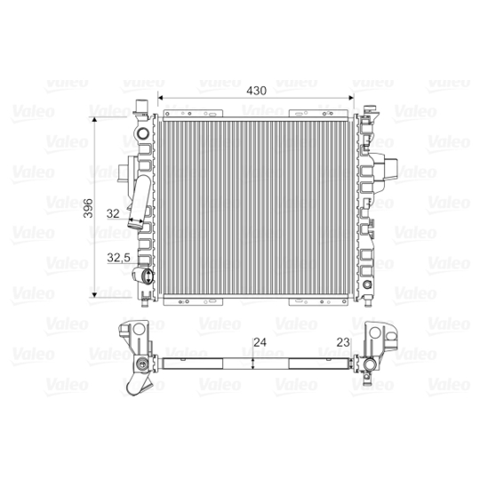 730969 - Radiaator, mootorijahutus 