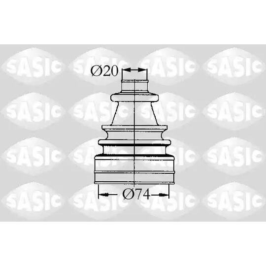 4003418 - Bellow Set, drive shaft 