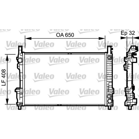 734379 - Radiator, engine cooling 