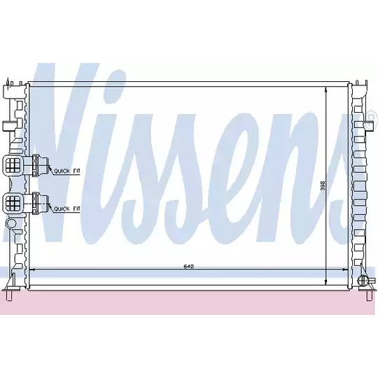 63746 - Radiator, engine cooling 