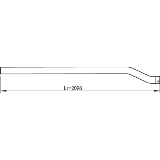 80217 - Exhaust pipe 