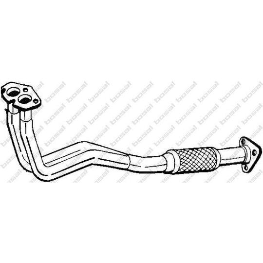 802-447 - Exhaust pipe 