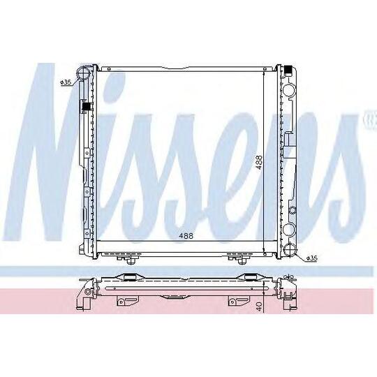 62748A - Radiator, engine cooling 