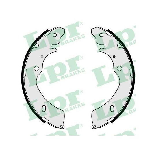 09810 - Brake Shoe Set 