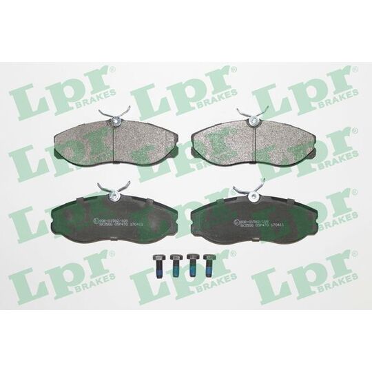 05P470 - Brake Pad Set, disc brake 