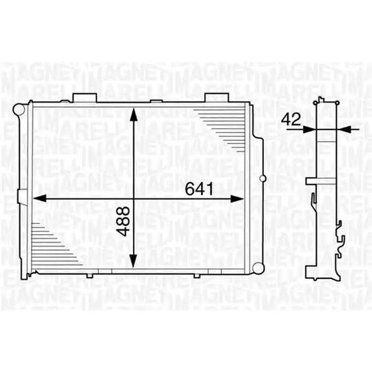 350213122600 - Radiaator, mootorijahutus 