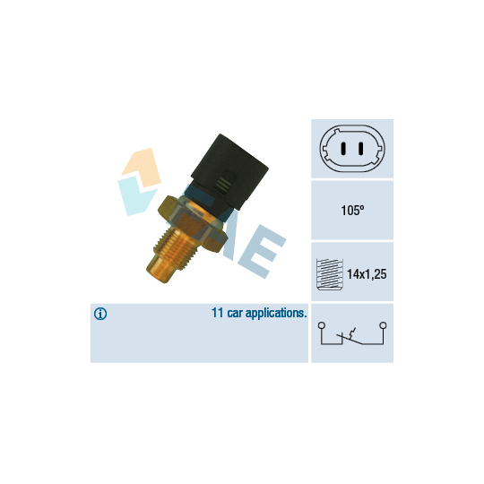 35890 - Temperature Switch, coolant warning lamp 