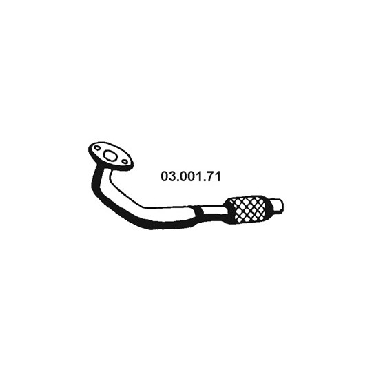 03.001.71 - Exhaust pipe 