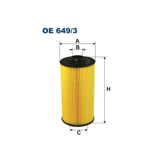 OE 649/3 - Oil filter 