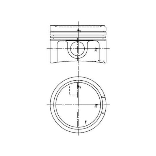 40434600 - Piston 