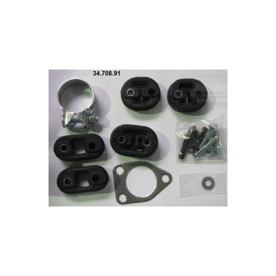 34.708.91 - Mounting Kit, exhaust system 