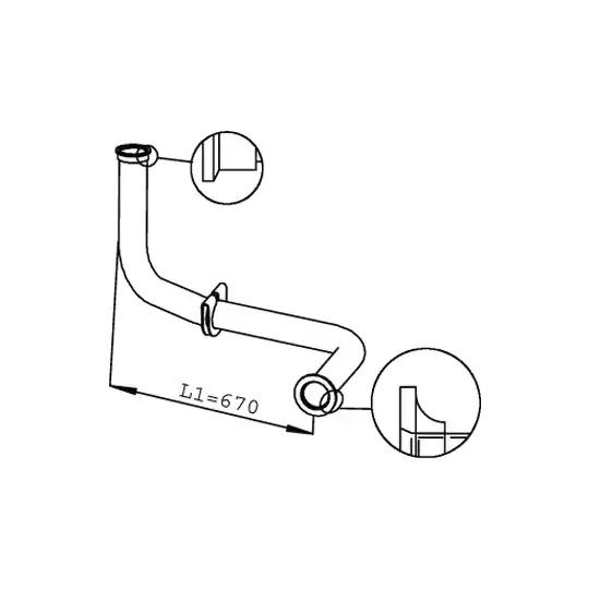 22148 - Exhaust pipe 