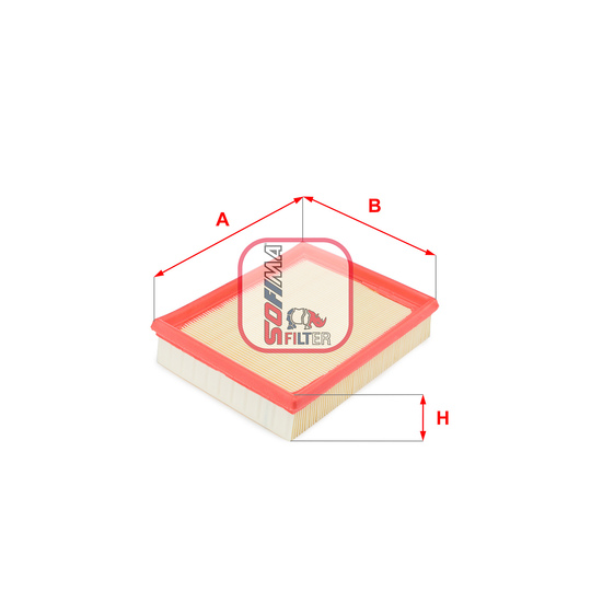 S 3720 A - Air filter 