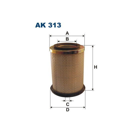 AK 313 - Air filter 