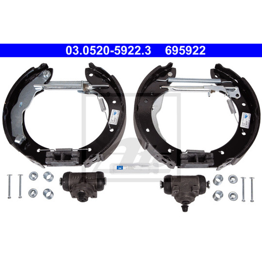 03.0520-5922.3 - Brake Shoe Set 