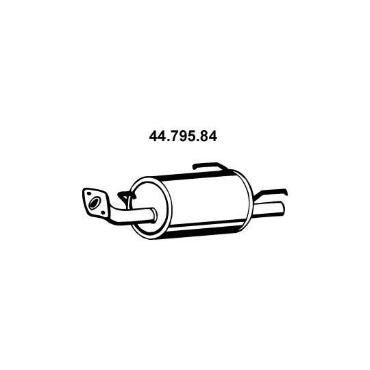 44.795.84 - Takaäänenvaimentaja 