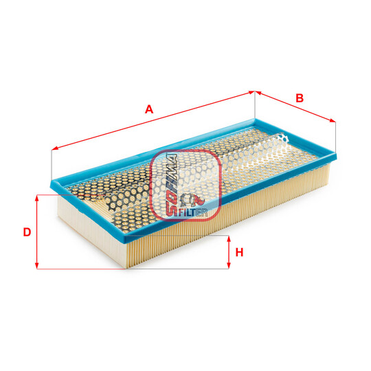 S 0520 A - Air filter 