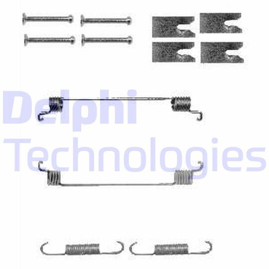 LY1342 - Accessory Kit, brake shoes 