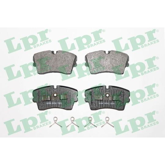 05P262 - Brake Pad Set, disc brake 