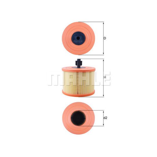 LX 1035 - Air filter 