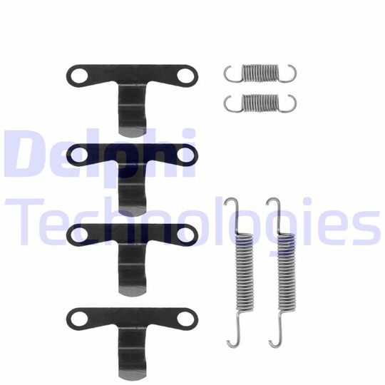 LY1097 - Accessory Kit, parking brake shoes 