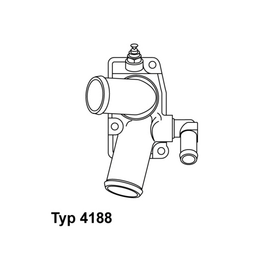 4188.92D - Thermostat, coolant 