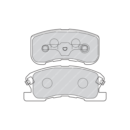 FDB1501 - Brake Pad Set, disc brake 