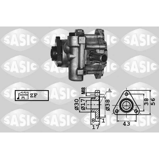 7076001 - Hydraulic Pump, steering system 