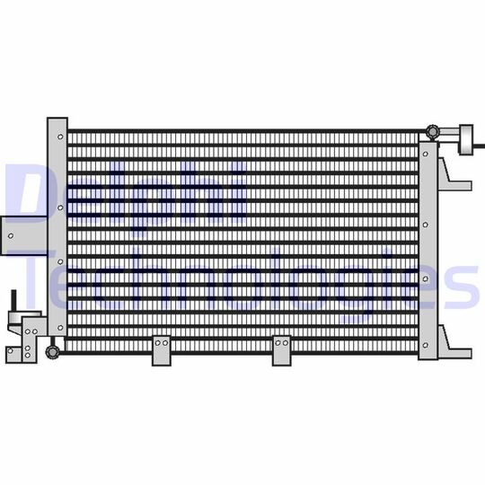 TSP0225053 - Condenser, air conditioning 