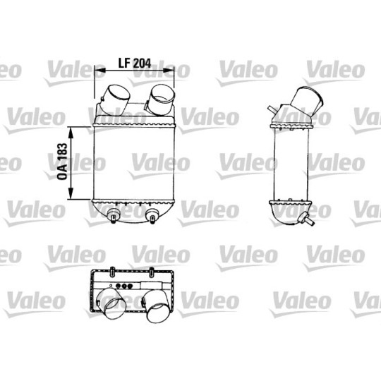 816755 - Intercooler, charger 