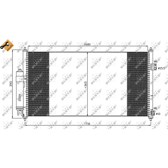 35550 - Condenser, air conditioning 