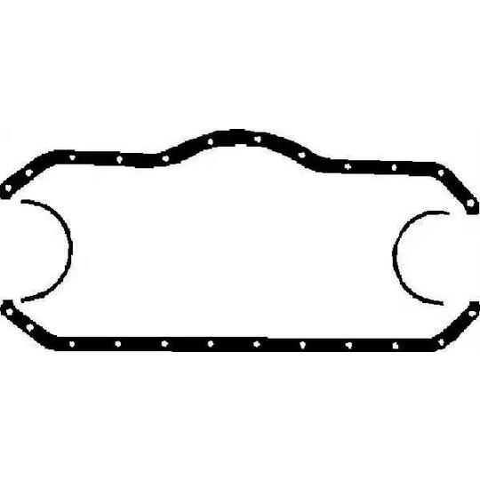 JJ460 - Gasket Set, wet sump 