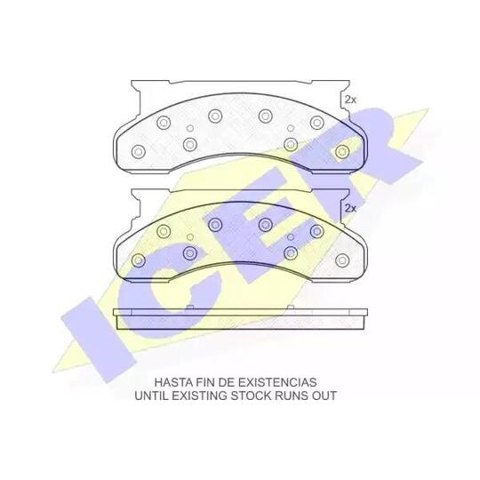 141176 - Brake Pad Set, disc brake 