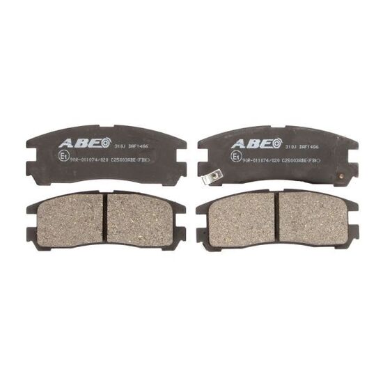 C25003ABE - Brake Pad Set, disc brake 