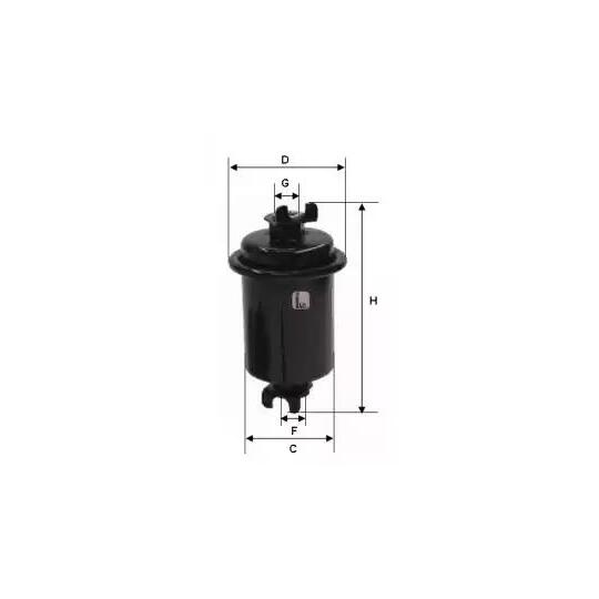 S 1549 B - Fuel filter 